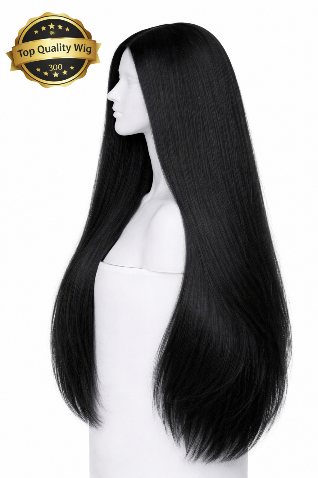 Peluca Lisa de Alta Calidad - 300% - 5x5 - Lar. 30