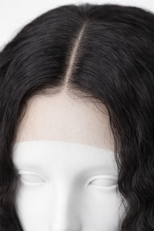 Peluca crespa - Negro Natural