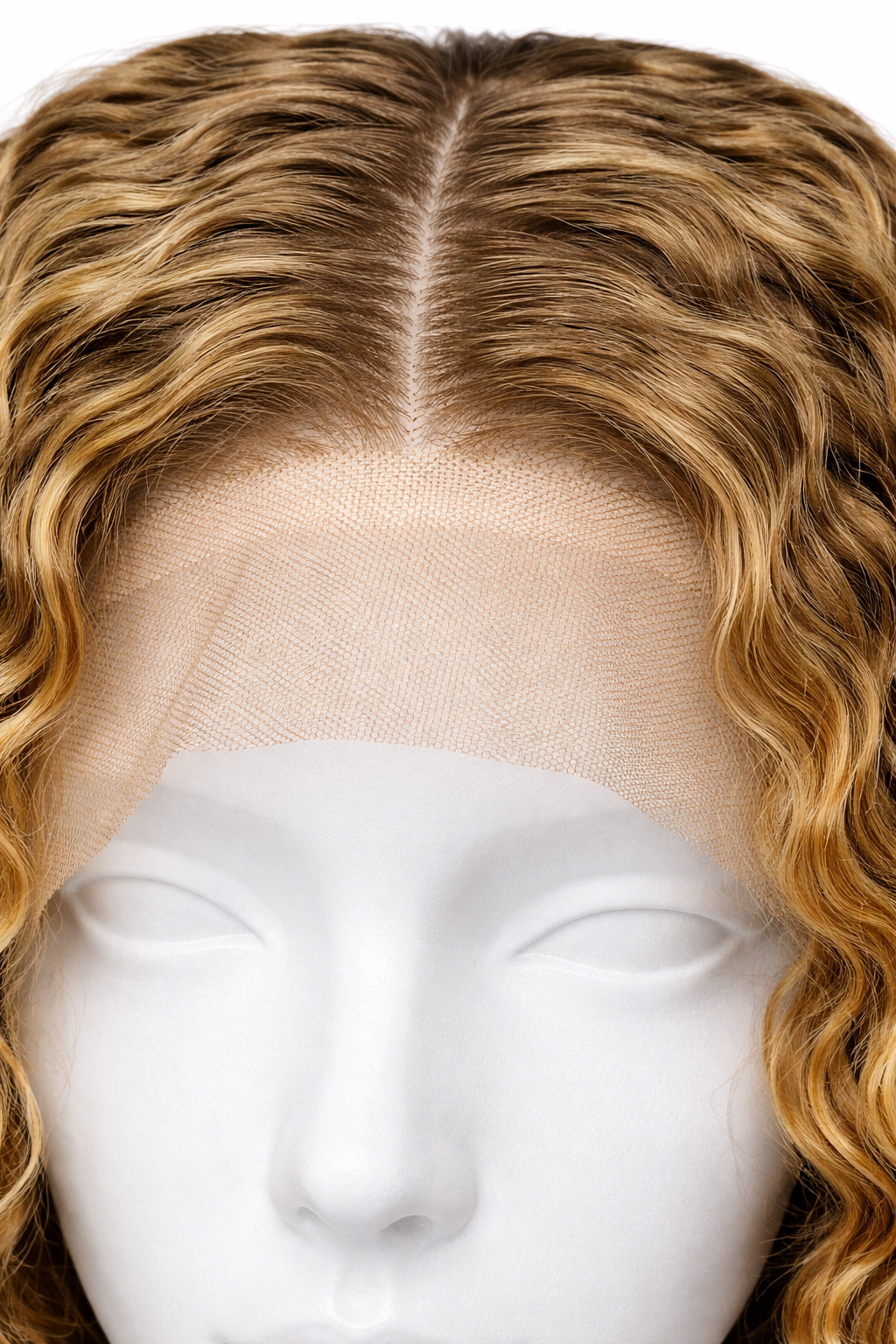 Peluca crespa - Rubio