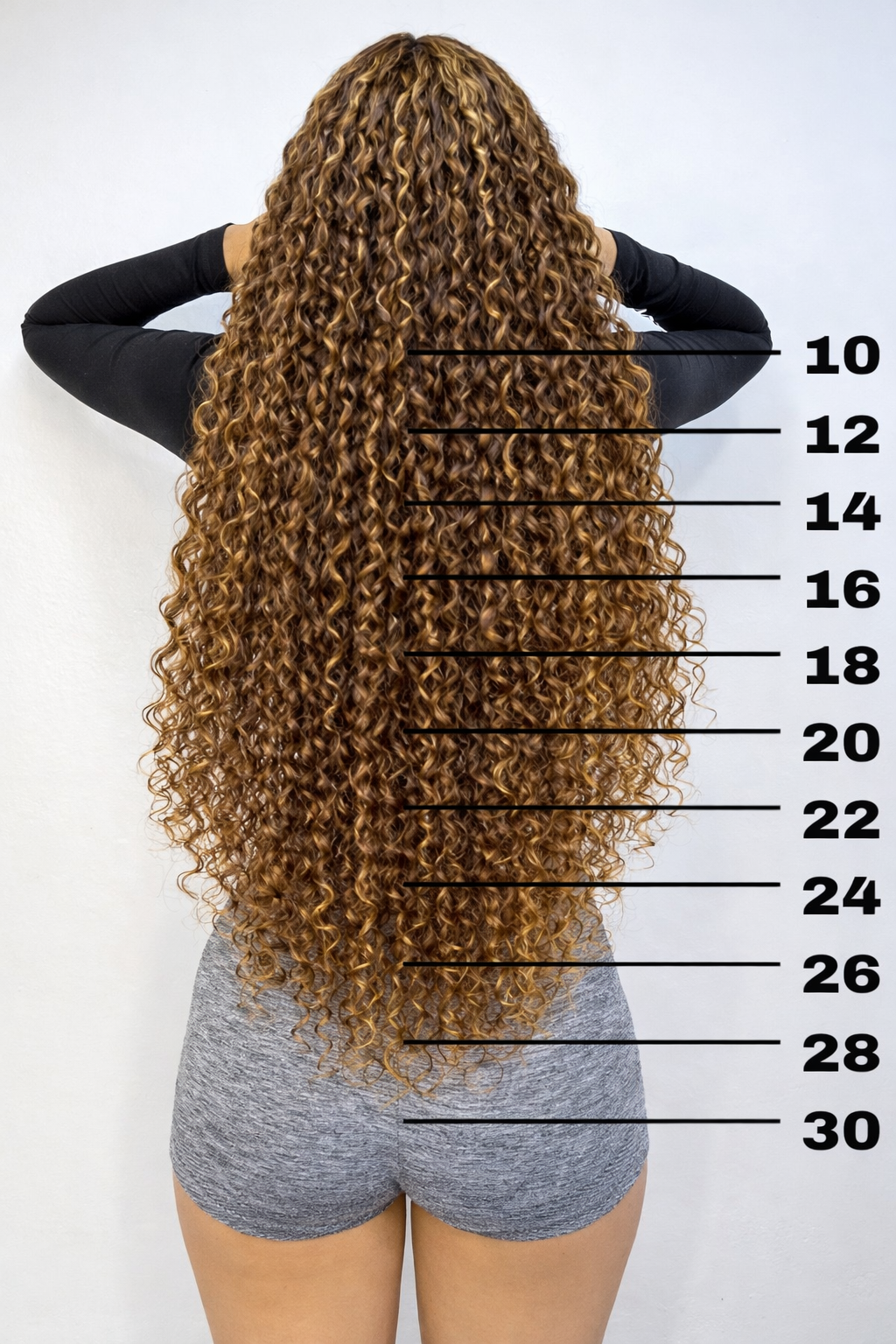 Peluca crespa - Rubio