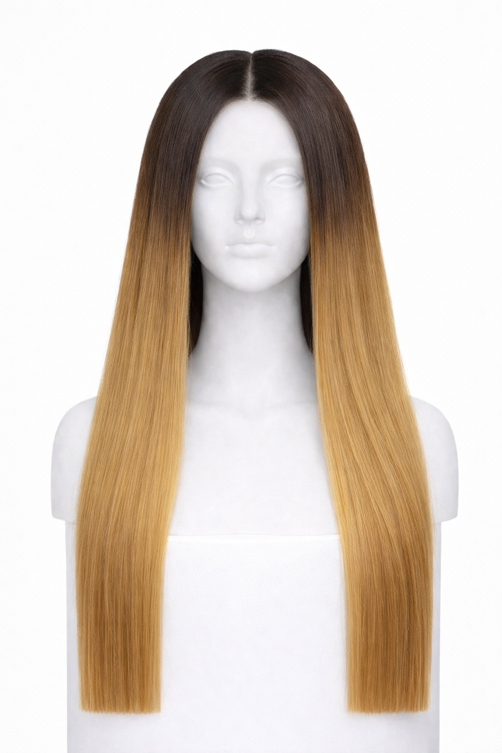 Pelucas lisas Degradado Rubio - Lace 5X5