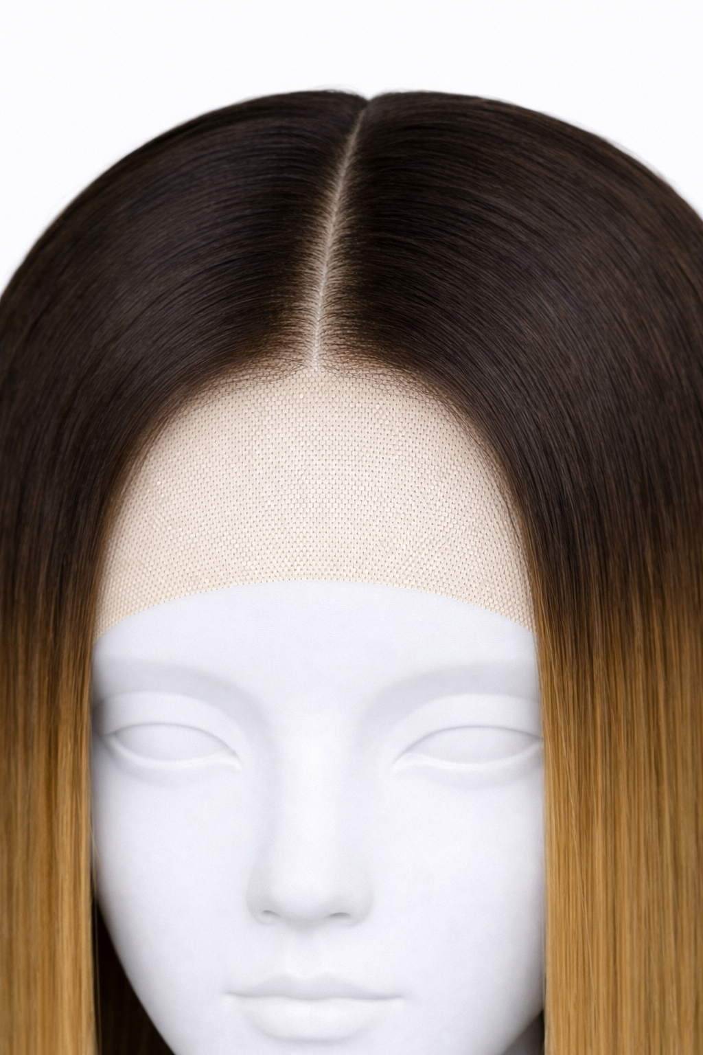 Pelucas lisas Degradado Rubio - Lace 5X5