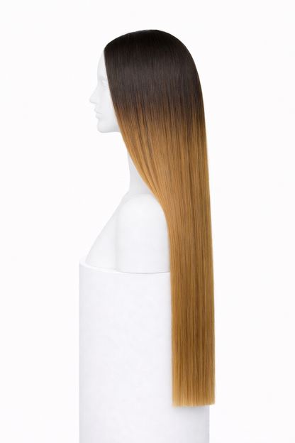 Pelucas lisas Degradado Rubio - Lace 5X5