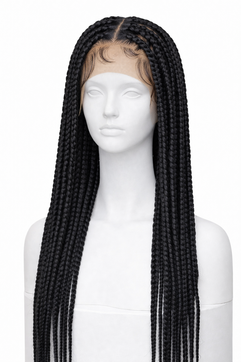 Peluca Tranzada - negro natural