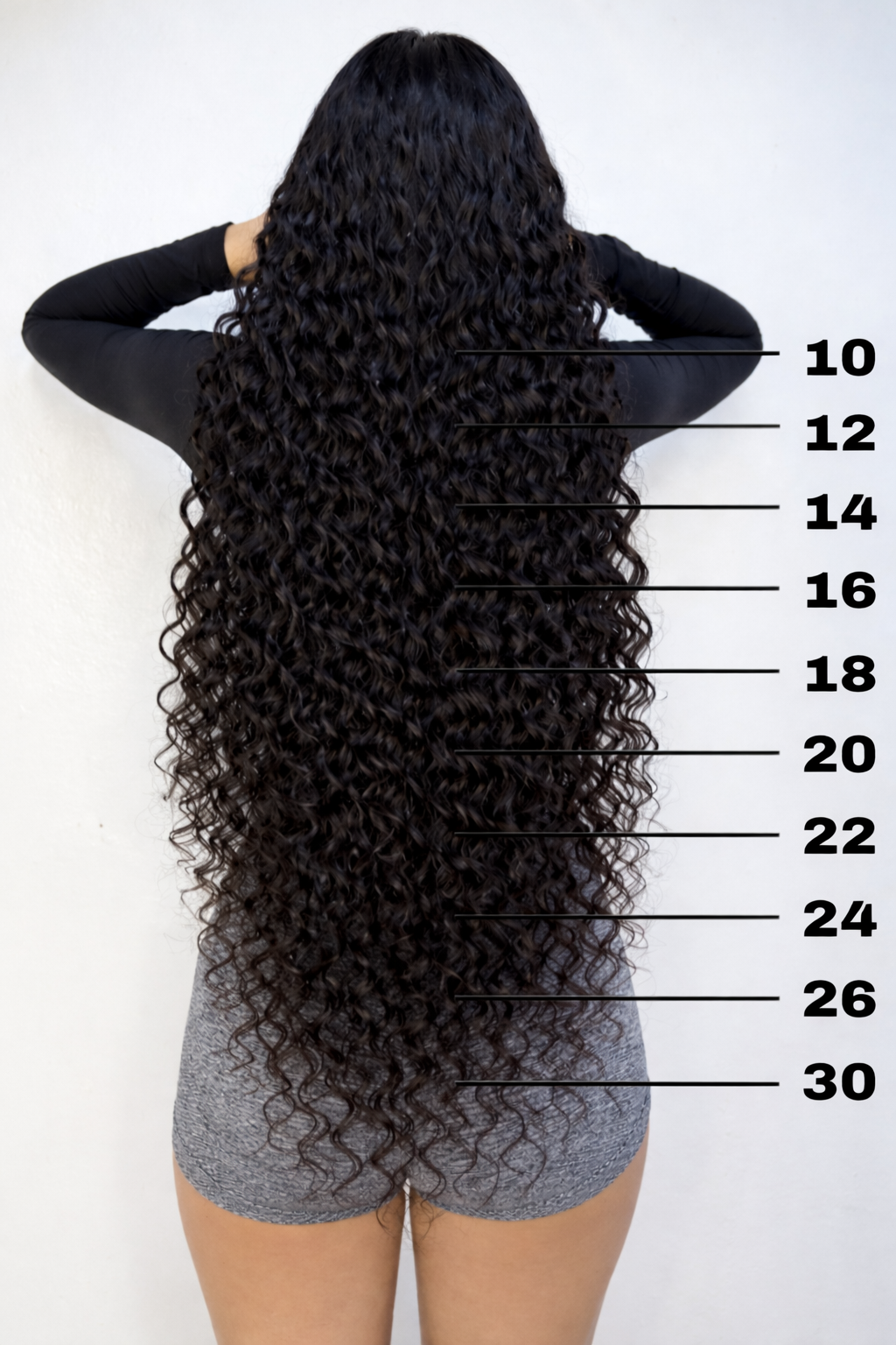 Peluca Crespa de Alta Calidad - 300% - 5x5 - Lar. 30