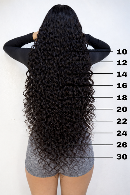 Peluca Crespa de Alta Calidad - 300% - 5x5 - Lar. 30
