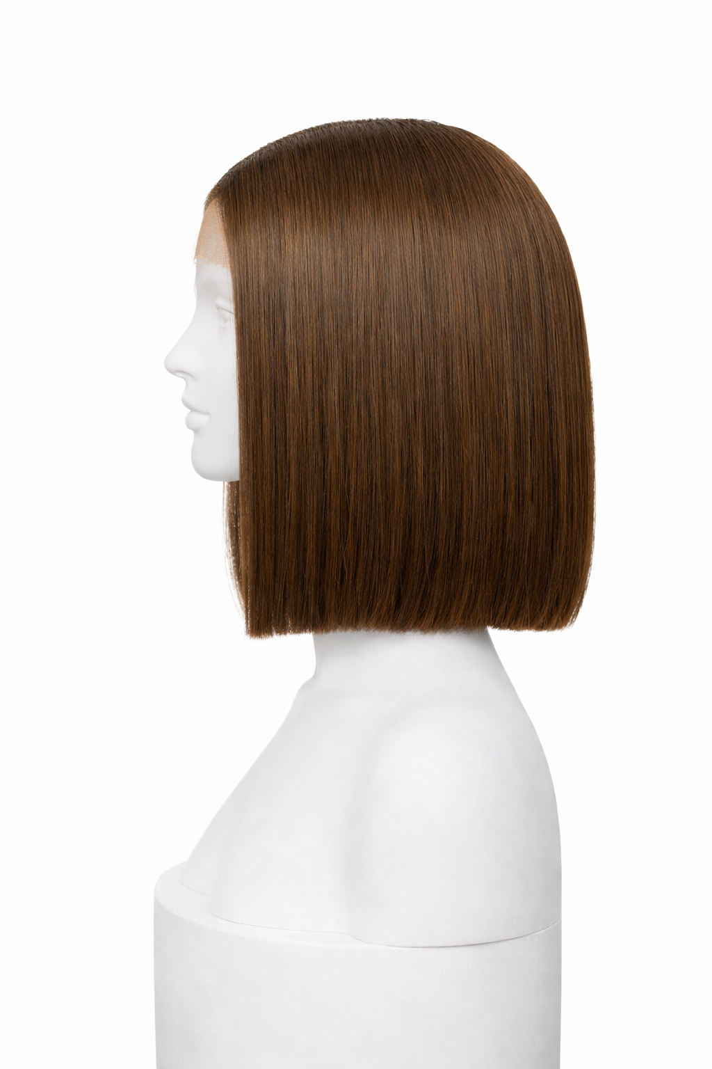 Peluca Lisa Corte Bod - Chocolate