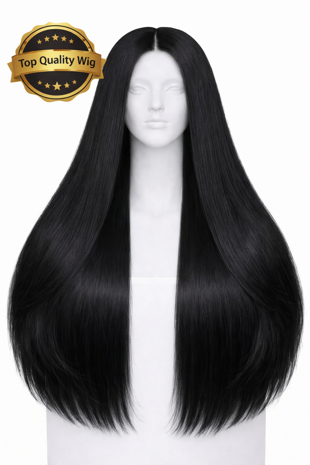 Peluca Lisa de Alta Calidad - 300% - 5x5 - Lar. 30