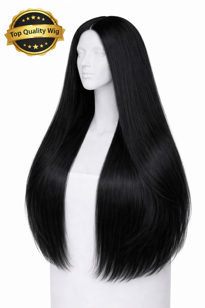 Peluca Lisa de Alta Calidad - 300% - 5x5 - Lar. 30