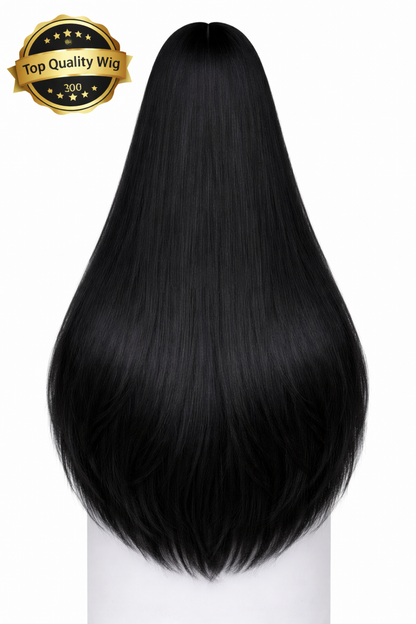 Peluca Lisa de Alta Calidad - 300% - 5x5 - Lar. 30