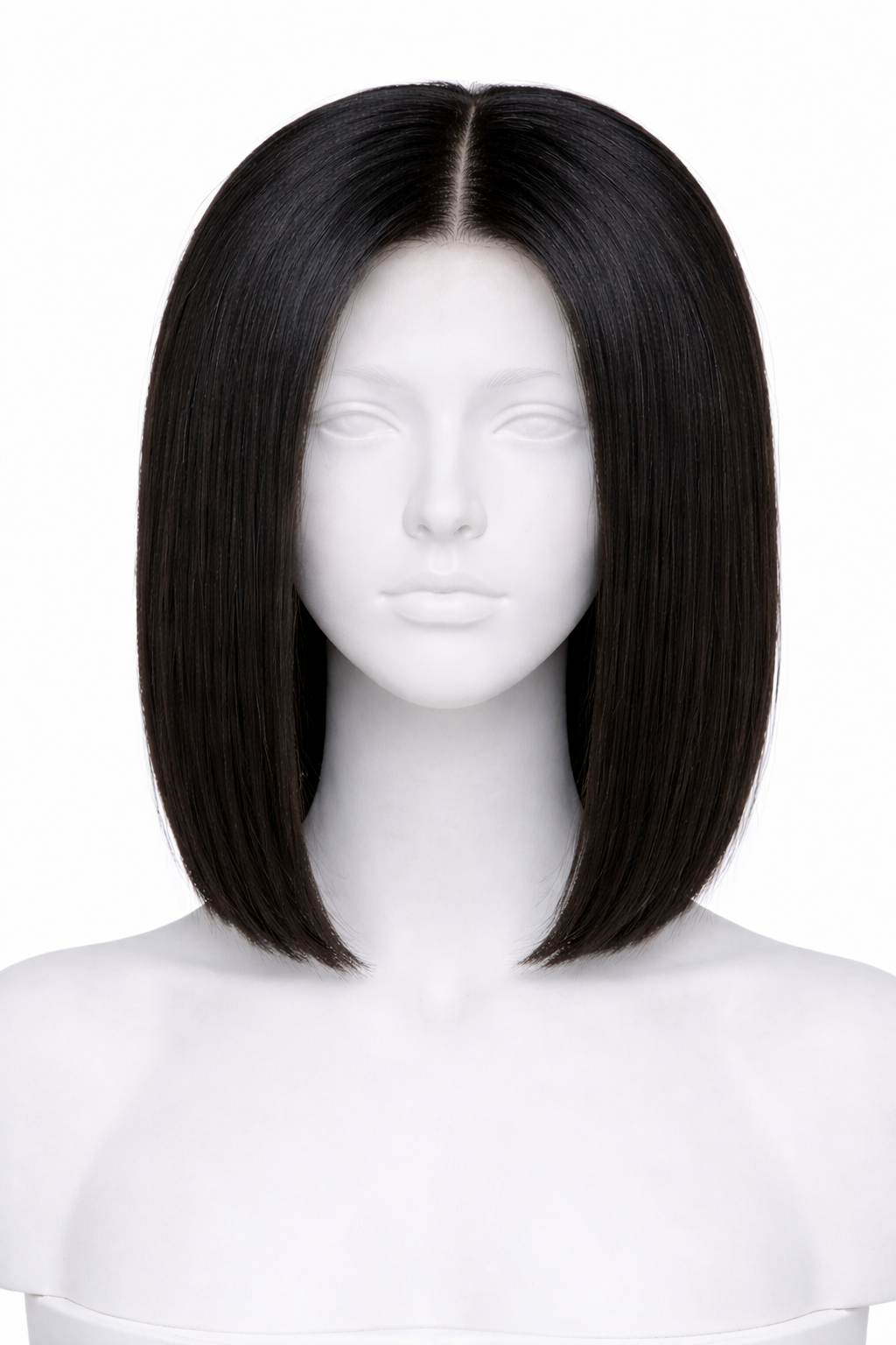 Peluca Lisa Corte Bod -  Negro Natural