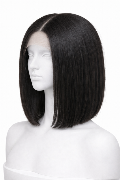 Peluca lisa -Top Quality Wig -  Negro natural - 300% - 5x5
