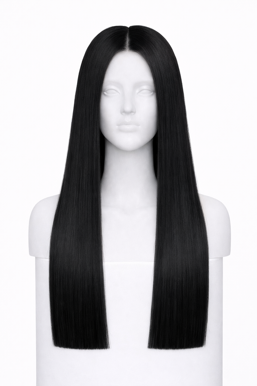 Pelucas lisas negras - Lace 5X5