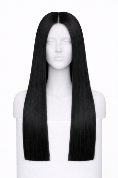 Pelucas lisas negras - Lace 5X5