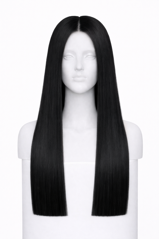 Pelucas lisas negras - Lace 5X5