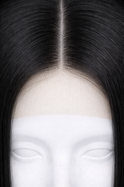 Pelucas lisas negras - Lace 5X5