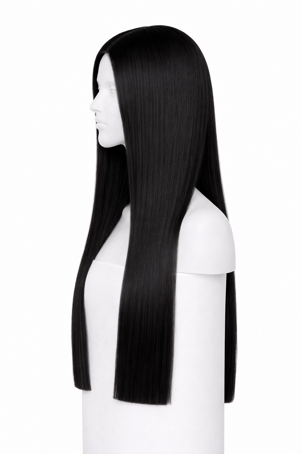 Pelucas lisas negras - Lace 5X5