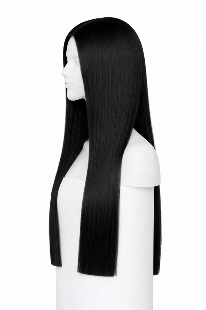 Pelucas lisas negras - Lace 5X5