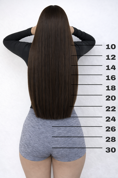 Pelucas lisas Cobre - Lace 5X5